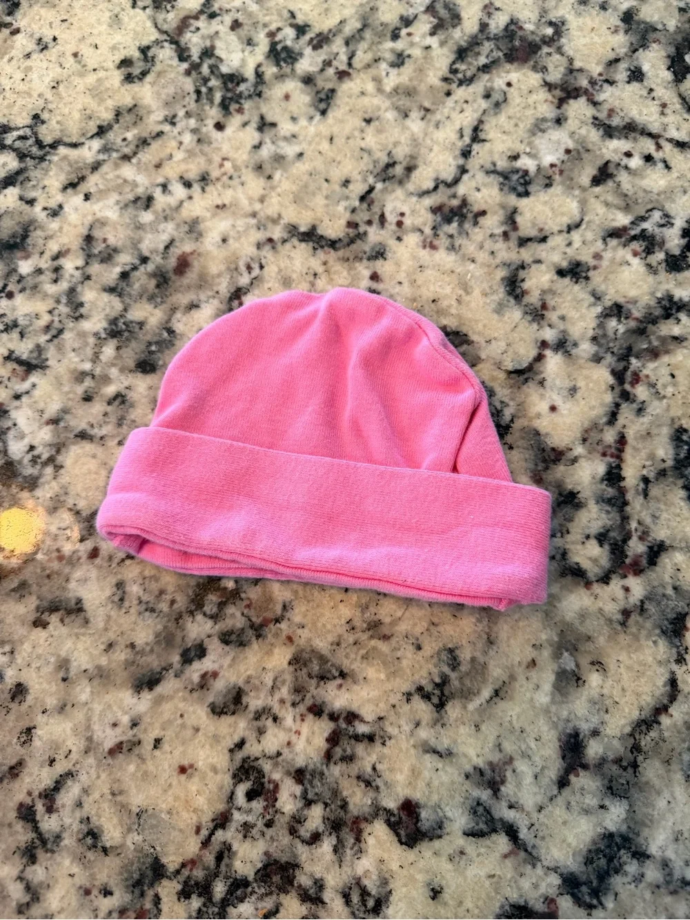 Harley-Davidson Kids Pink Fold-Over Beanie with Logo Patch